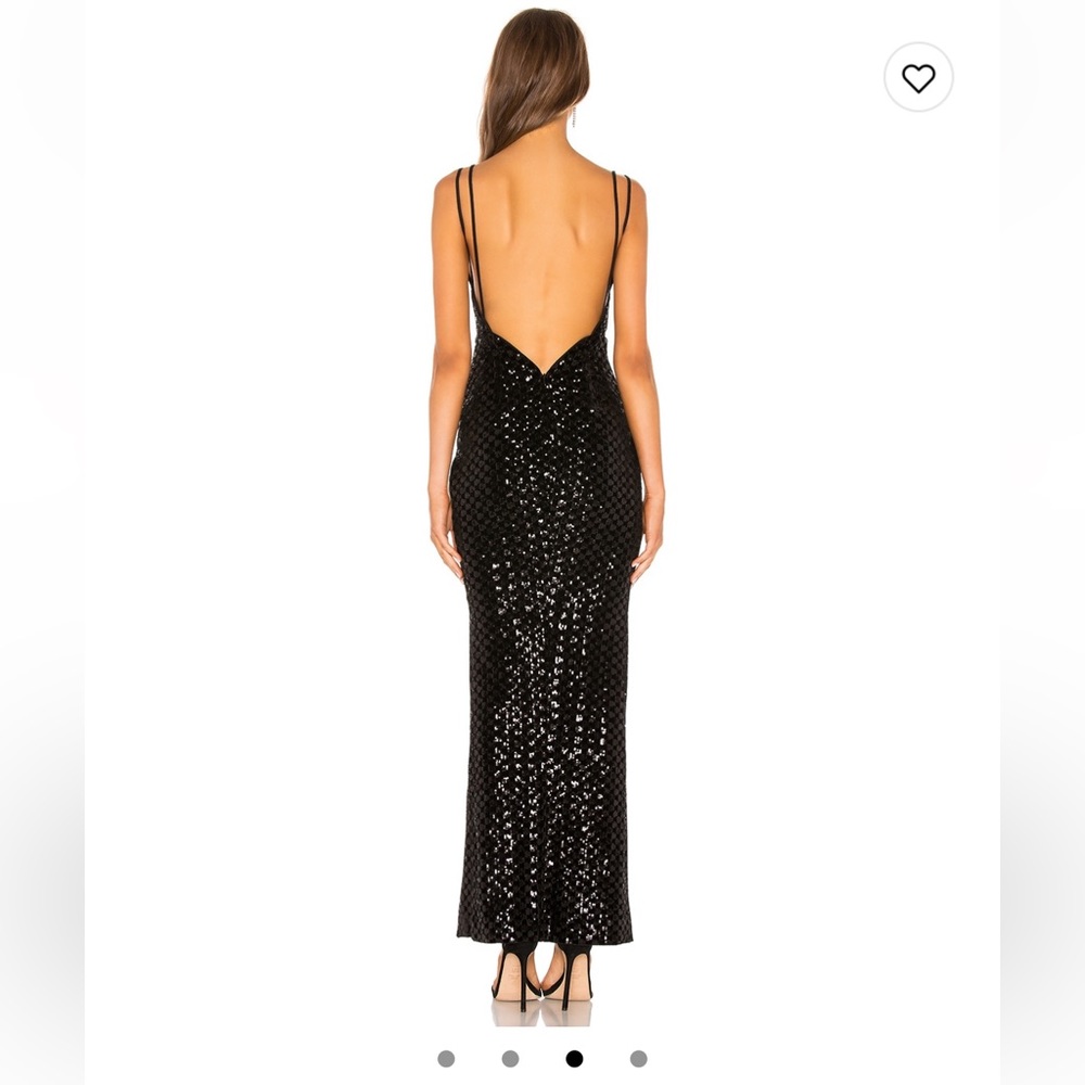 Michael Costello x Revolve gown